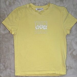 Charming Love Yellow Kids T-Shirt